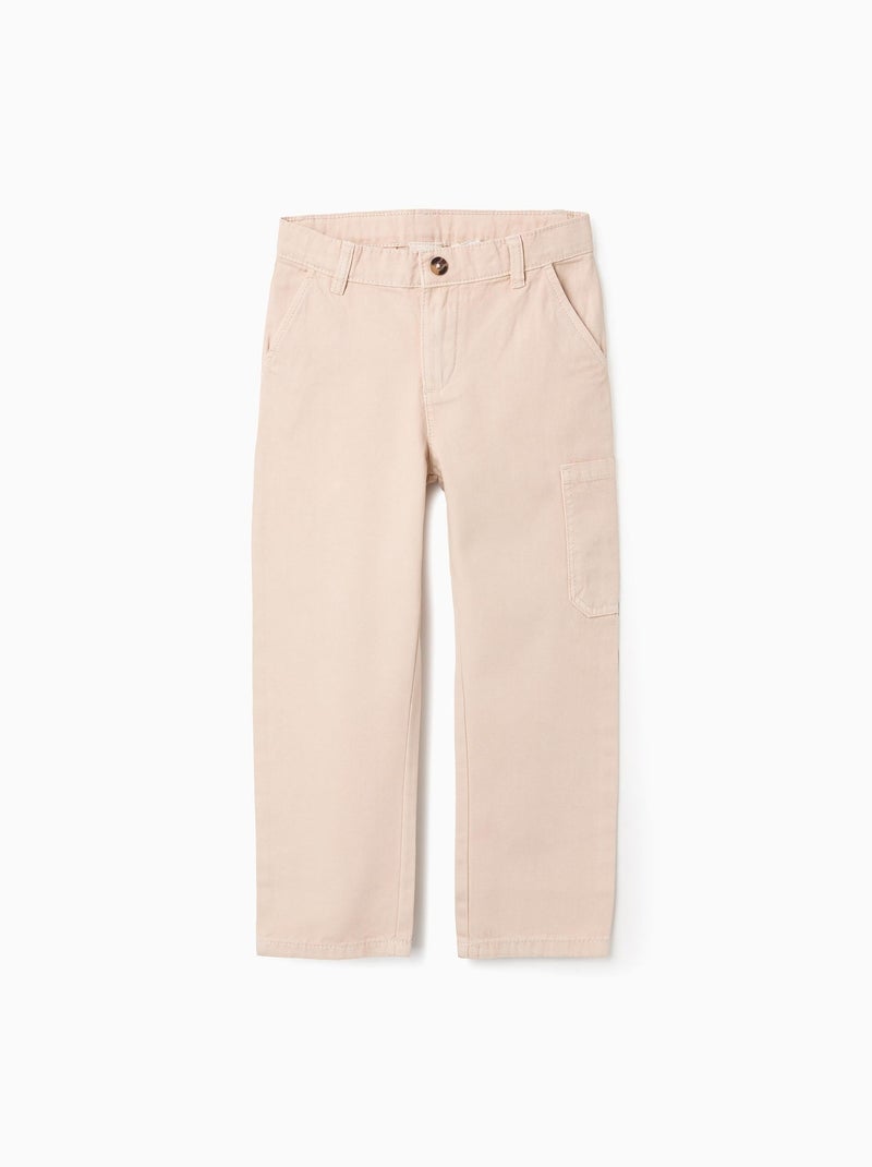 Pantalon Cargo Beige clair - Kiabi