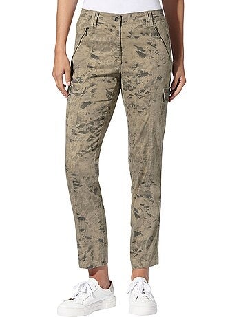 Pantalon Cargo Coton Extensible Confortable - Taille Standard - helline