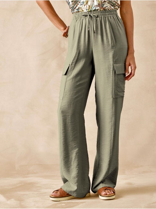 Pantalon cargo élastiqué - DAXON - Kiabi