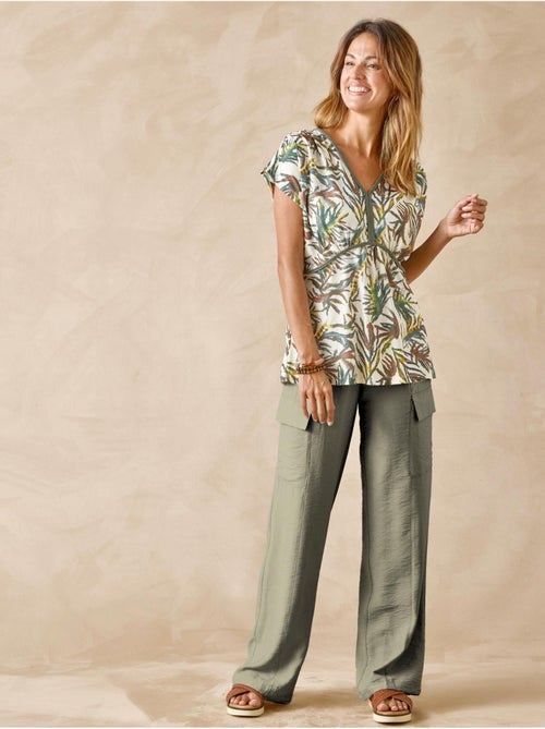 Pantalon cargo élastiqué - DAXON - Kiabi