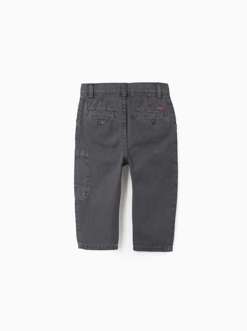 Pantalon Cargo en Coton - Kiabi