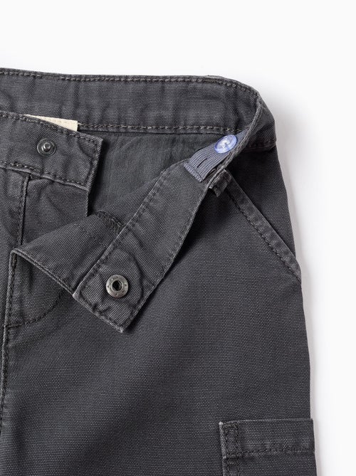 Pantalon Cargo en Coton - Kiabi