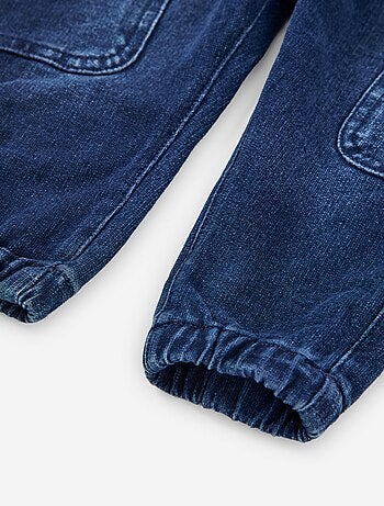 Pantalon cargo en denim