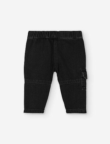 Pantalon cargo en jean