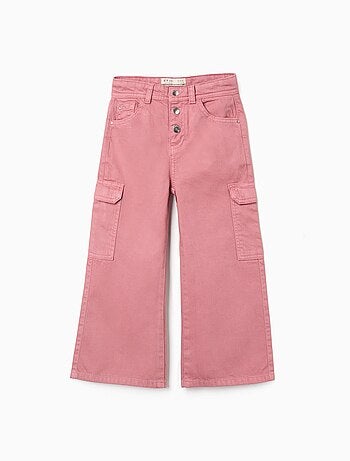 Pantalon Cargo en Sergé
