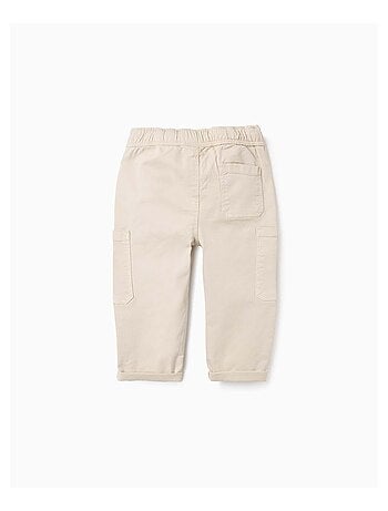 Pantalon Cargo en Sergé