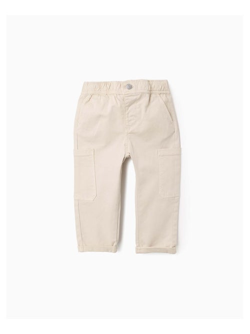 Pantalon Cargo en Sergé - Kiabi
