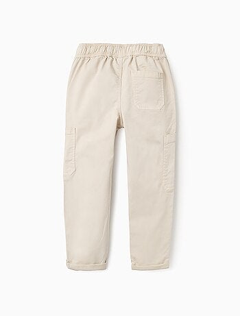 Pantalon Cargo en Sergé