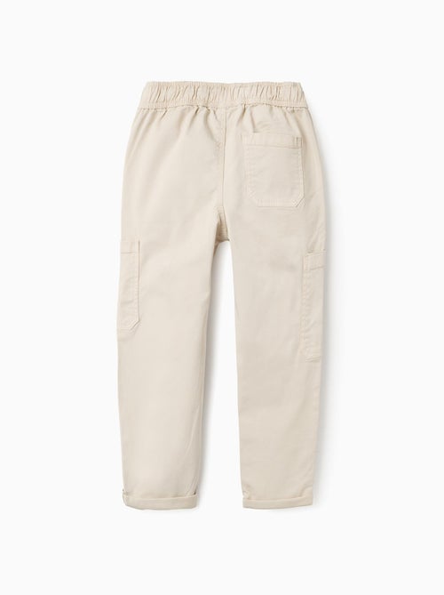 Pantalon Cargo en Sergé - Kiabi