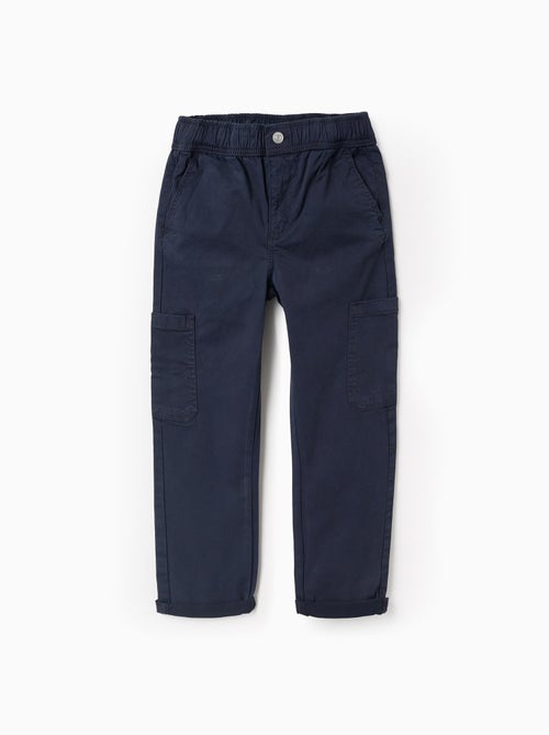 Pantalon Cargo en Sergé - Kiabi