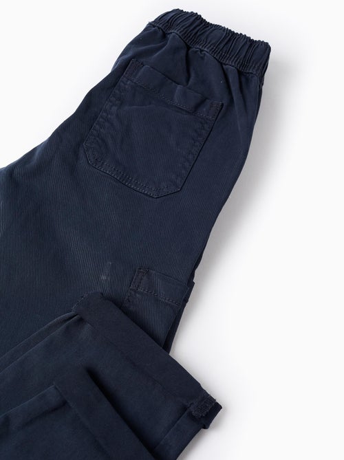 Pantalon Cargo en Sergé - Kiabi