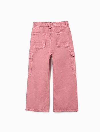 Pantalon Cargo en Sergé