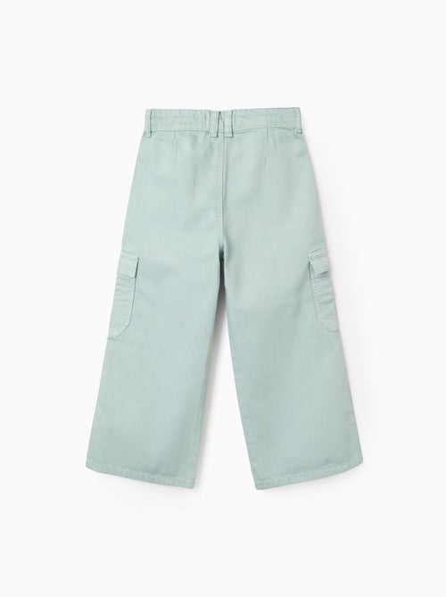 Pantalon Cargo en Sergé - Kiabi