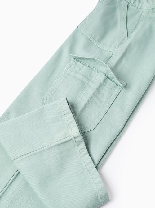 Pantalon Cargo en Sergé - Kiabi