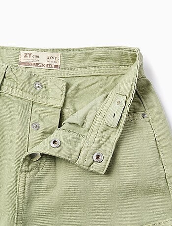 Pantalon Cargo en Sergé