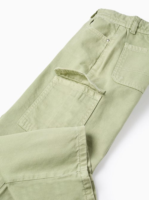Pantalon Cargo en Sergé - Kiabi