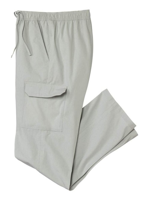 Pantalon Cargo en Toile   - ATLAS FOR MEN - Kiabi