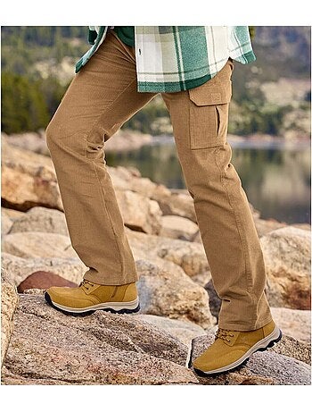 Pantalon Cargo en Velours Côtelé - ATLAS FOR MEN