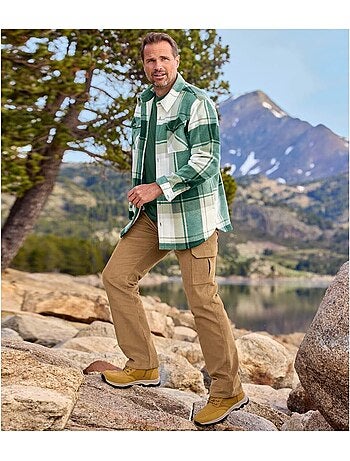 Pantalon Cargo en Velours Côtelé - ATLAS FOR MEN