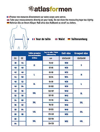 Pantalon Cargo En Velours Cotele - ATLAS FOR MEN