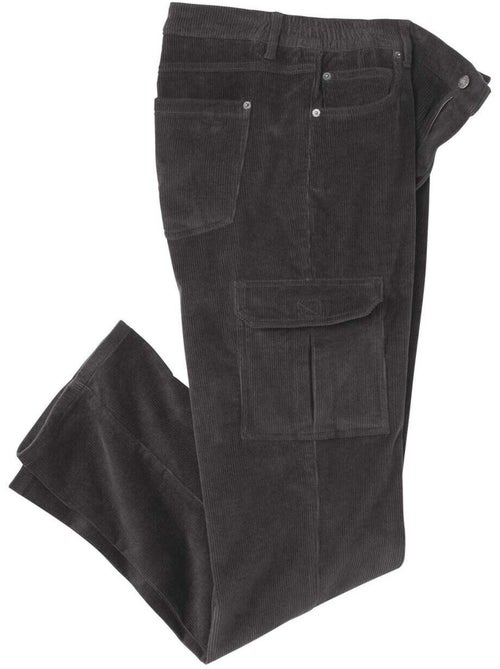 Pantalon Cargo En Velours Cotele - ATLAS FOR MEN - Kiabi