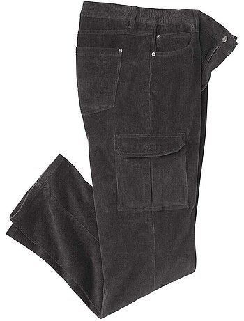 Pantalon cargo en velours cotele - atlas for men