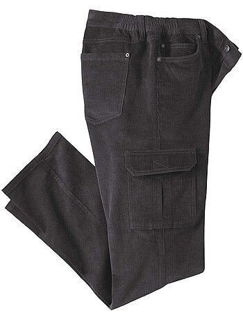 Pantalon Cargo en Velours Côtelé - ATLAS FOR MEN