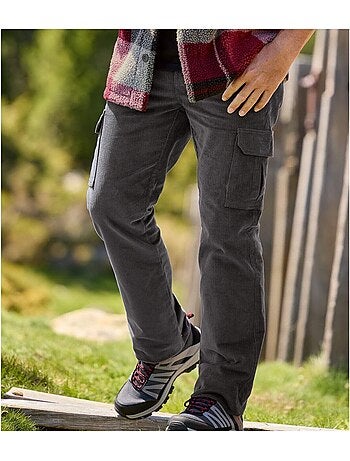 Pantalon Cargo en Velours Côtelé - ATLAS FOR MEN
