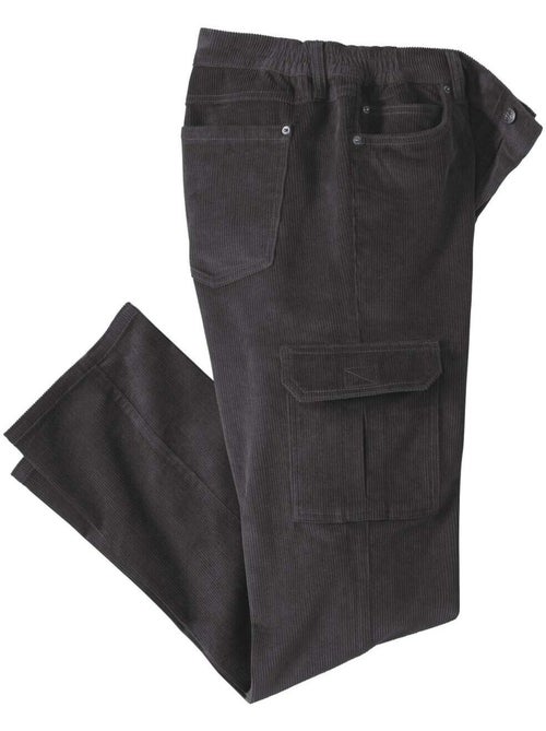 Pantalon Cargo En Velours Cotele - ATLAS FOR MEN - Kiabi