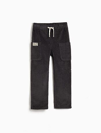 Pantalon cargo en velours côtelé, MO Fashion