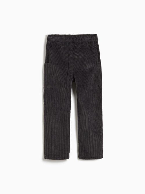 Pantalon cargo en velours côtelé, MO Fashion - Kiabi