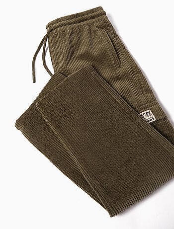 Pantalon cargo en velours côtelé, MO Fashion