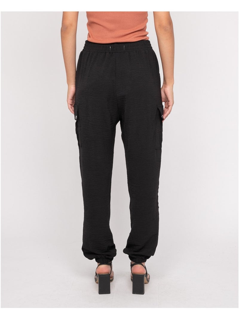 Pantalon cargo ETINOSA Noir - Kiabi