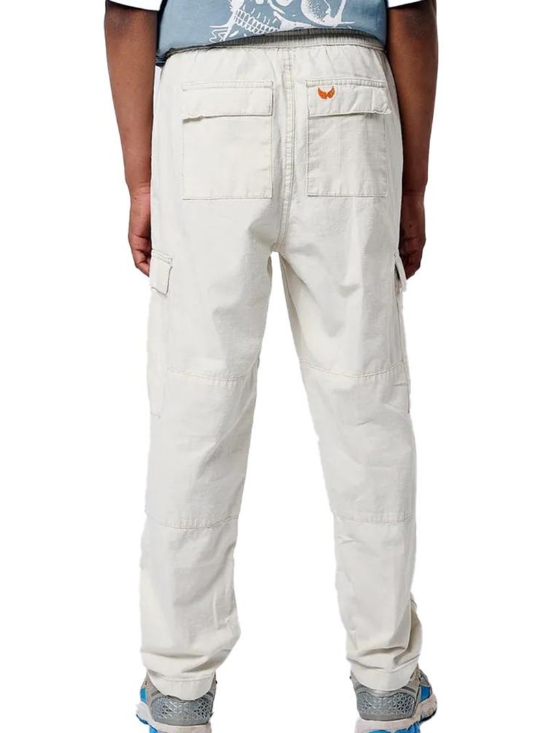 Pantalon cargo garçon kaporal Beige - Kiabi