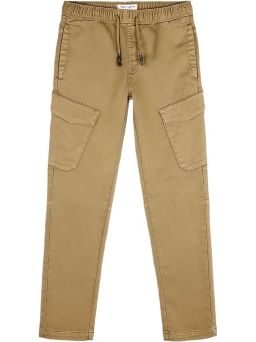 Pantalon cargo garçon teddy smith - Kiabi