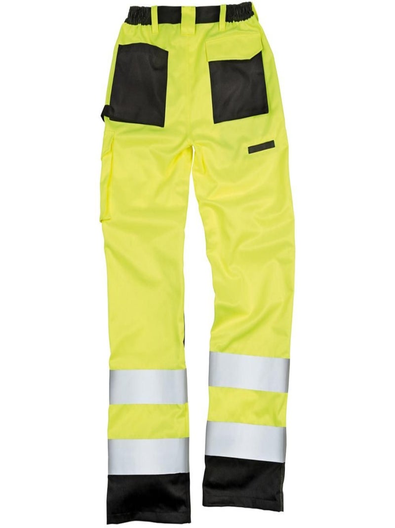 Pantalon cargo haute visibilité unisexe - result safe-guard Jaune foncé - Kiabi