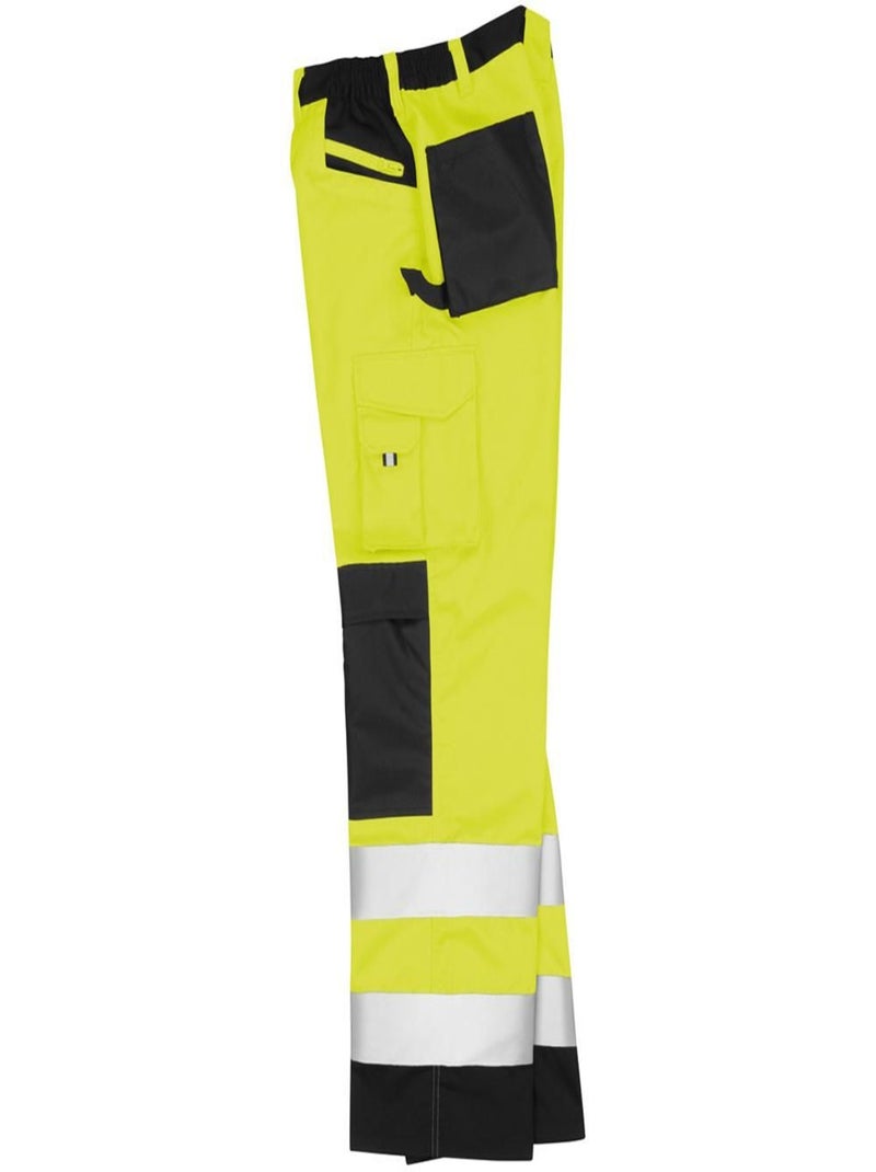 Pantalon cargo haute visibilité unisexe - result safe-guard Jaune foncé - Kiabi