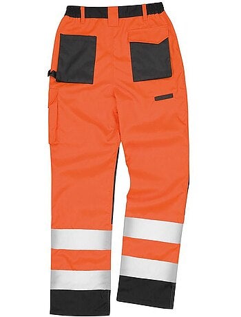 Pantalon cargo haute visibilité unisexe - result safe-guard