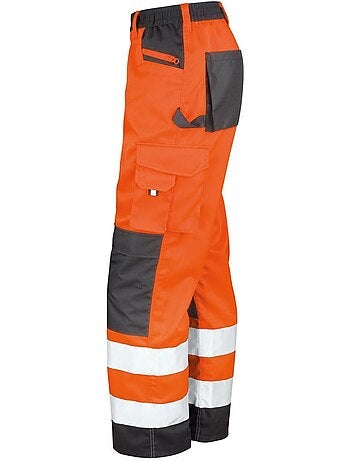 Pantalon cargo haute visibilité unisexe - result safe-guard