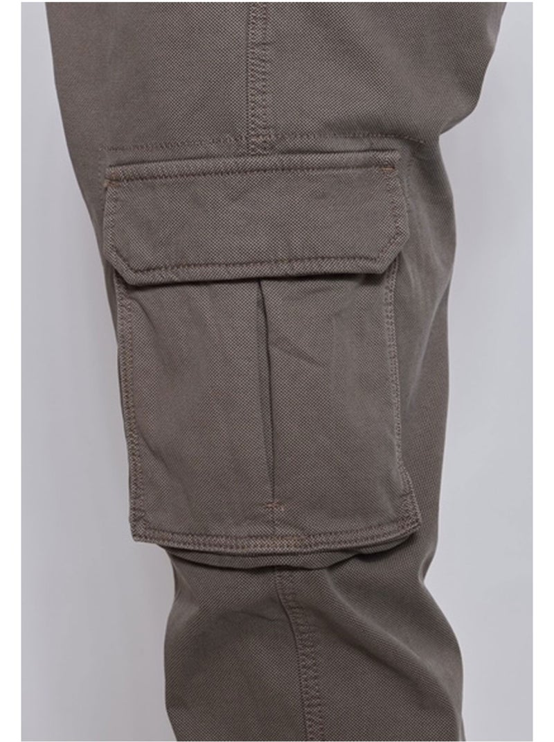 PANTALON CARGO Kebello Beige - Kiabi