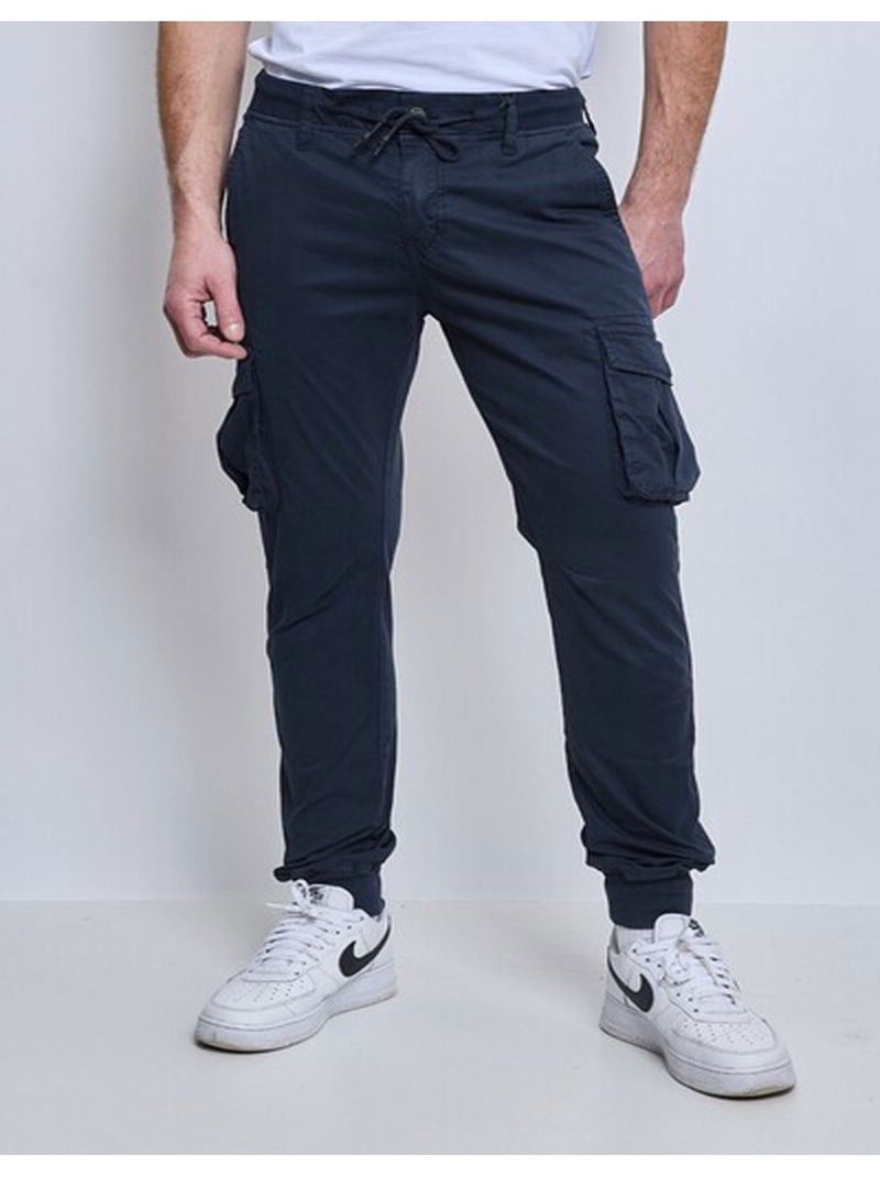 PANTALON CARGO Kebello Bleu marine - Kiabi