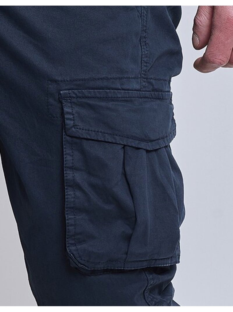 PANTALON CARGO Kebello Bleu marine - Kiabi