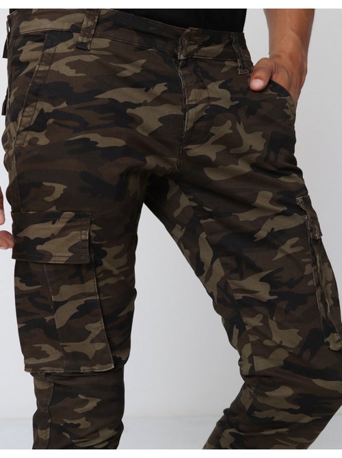PANTALON CARGO Kebello - Kiabi