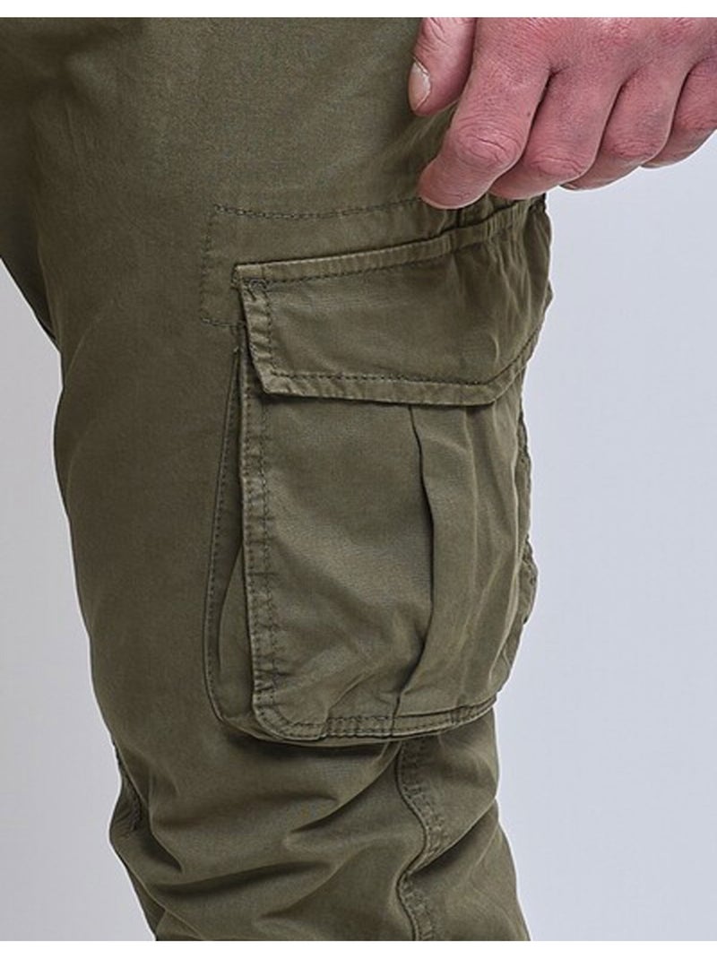 PANTALON CARGO Kebello Vert - Kiabi