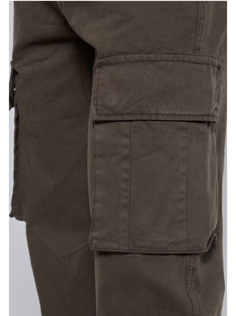 PANTALON CARGO Kebello Vert - Kiabi