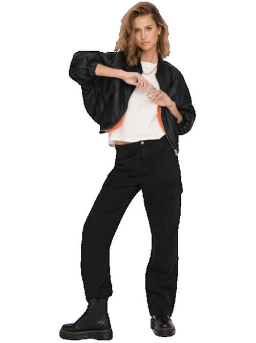 Pantalon cargo Malfy en coton Only - Kiabi