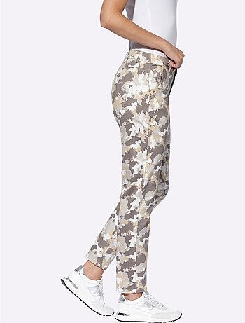 Pantalon Cargo Motif Camouflage Tendance - Taille Standard - Helline