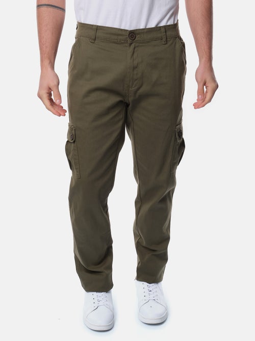 Pantalon cargo multi-poches - Kiabi