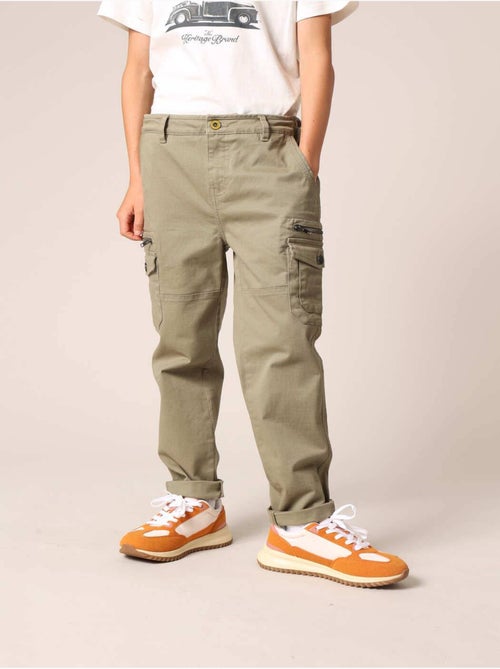 Pantalon cargo pour garçon 'Deeluxe' - Kiabi
