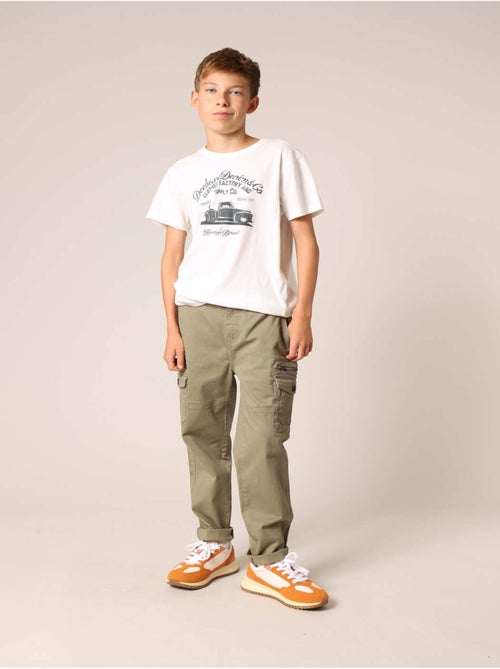 Pantalon cargo pour garçon 'Deeluxe' - Kiabi